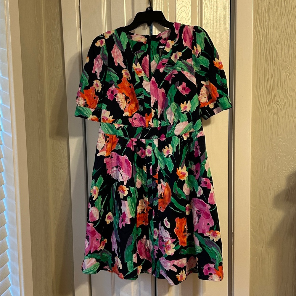 DKNY Floral Dress